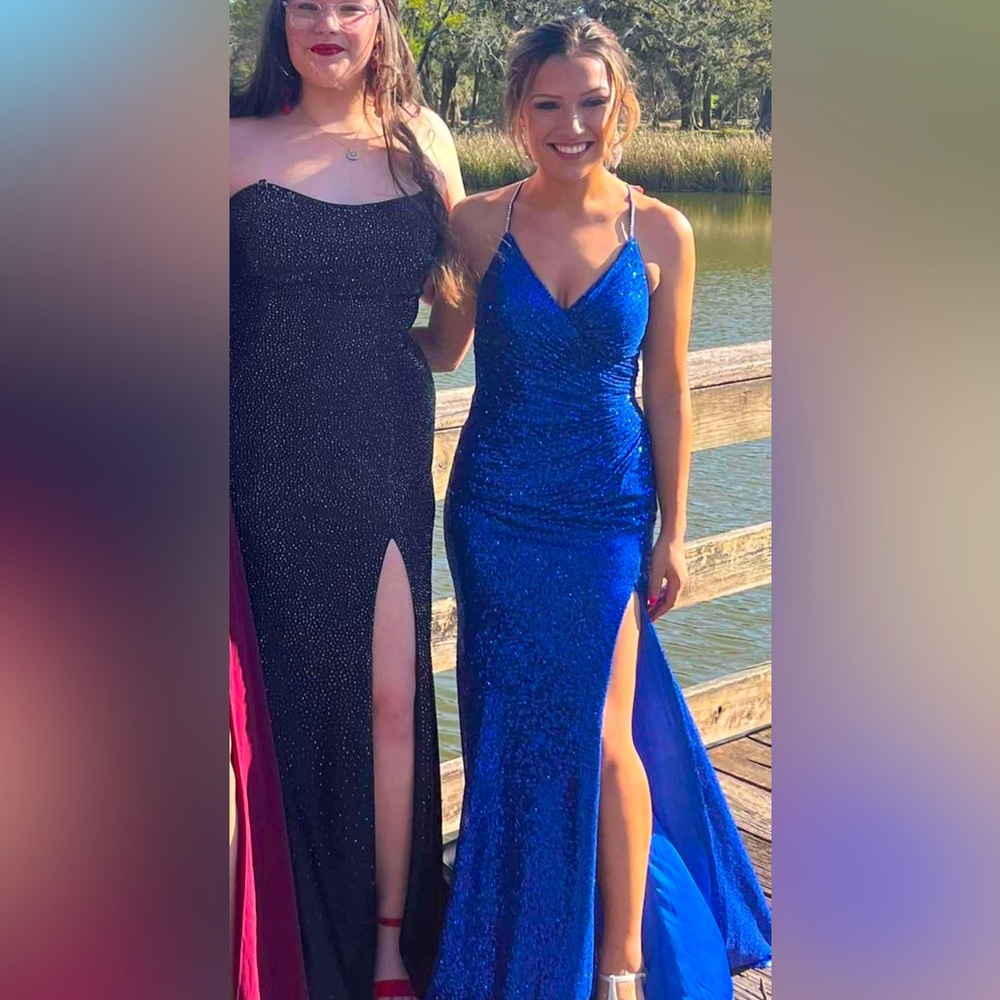 Beautiful Blue Prom Dress